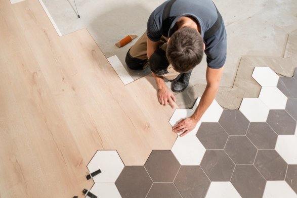 Flooring installation services in Rochester, MN